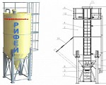 Силосы цемента сварные СЦв Семеи от завода производителя Стройтехника